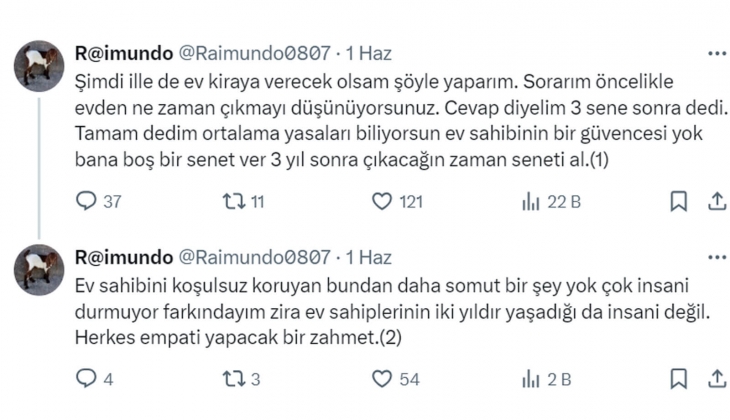 Mağdur ev sahibinden kiralama için boş senet açıklaması: Evi tutmadan boş senedi ver, çıkacağın zaman al!