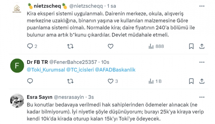 Depremzedelere kurayla verilen TOKİ evleri, şimdi 25 bin TL den kiralanıyor: Vatandaşlardan tepki! 