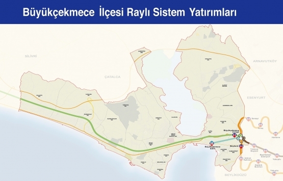 İstanbul raylı sistem haritası 2019!
