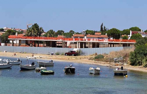 Çeşme’deki Zero Port Otel inşaatına tepki!