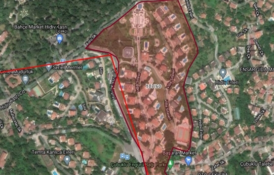 Beykoz HBB Sitesi nde 27 milyon TL ye icradan satılık 15 tripleks konut!