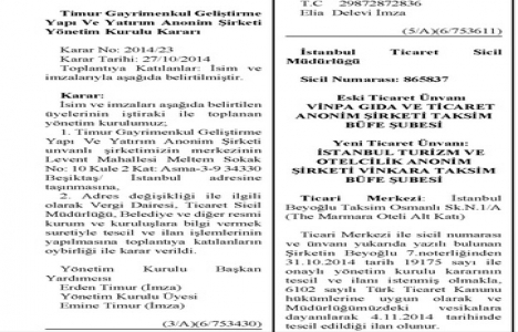 Timur Gayrimenkul İş GYO nun kiracısı oldu!