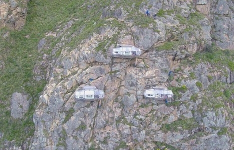 İşte Skylodge deki uçuruma yapılan oteller!