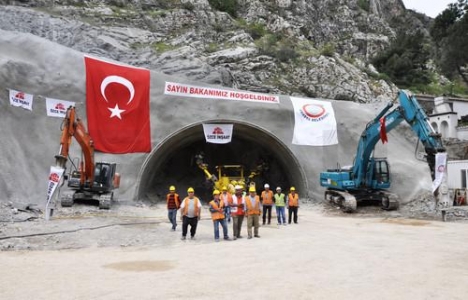 Amasya Ferhat Tüneli 700. metreye ulaştı!