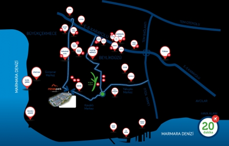 Beylikdüzü Minas Park ev fiyatları!