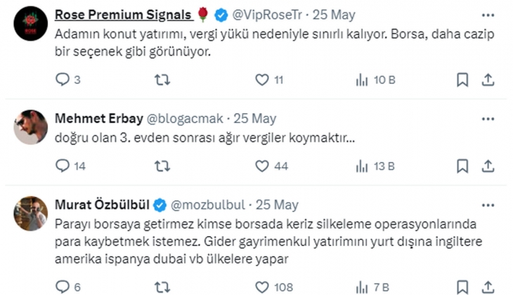 500 bin TL ye alınan ev satılırken, yüzde 30-40 oranında kazanç vergisi ödenecek!