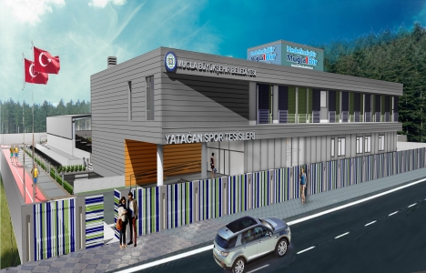 Muğla Yatağan'a 6 milyon TL'lik spor merkezi!