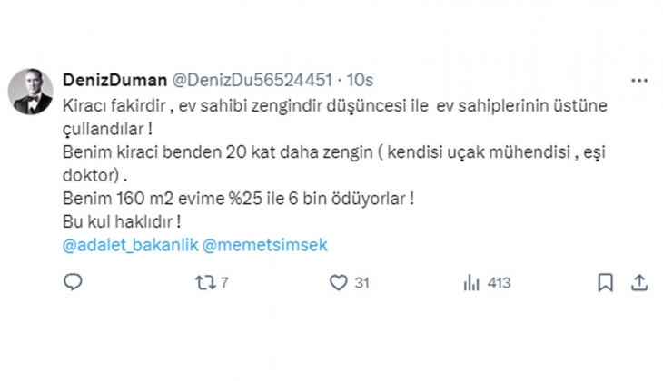 Ev kiralarından peşin yüzde 20 stopaj alınırsa, ev sahipleri ile kiracılar yeni bir çatışmaya sürüklenir!