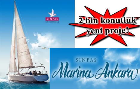 Sinpaş Marina Ankara projesi ön satışta! 221 bin 850 TL'ye!