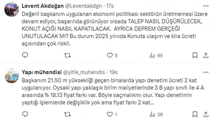 Satılık ve kiralık konut fiyatlarındaki artışları neler tetikliyor? İMKON Başkanı Tahir Tellioğlu 9 maddede sıraladı!