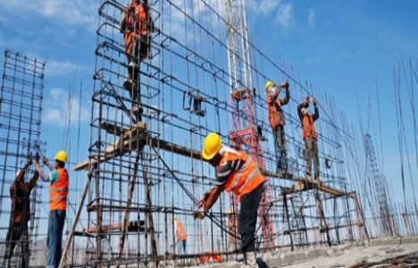 Kasım'da inşaat sektörü yüzde 7,5 oranında istihdam sağlandı!