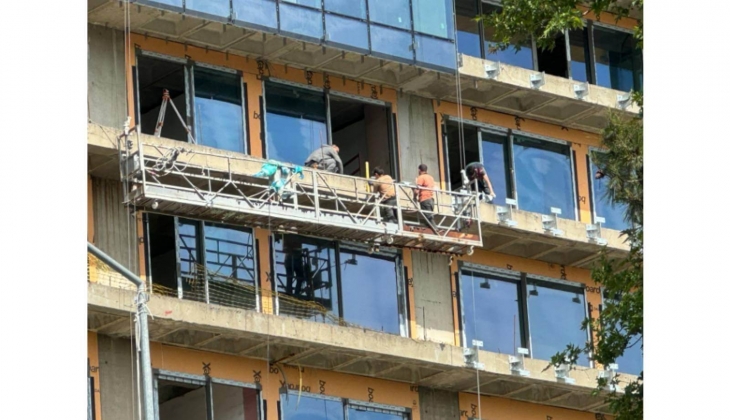 Hacıosman daki ruhsatsız çürük otelde çalışmalar yeniden başladı!