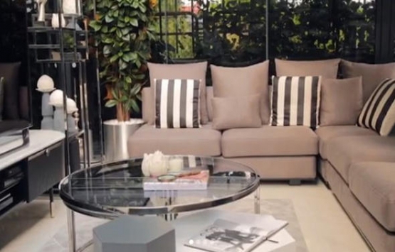 Pelin Karahan evine kış bahçesi yaptırdı!