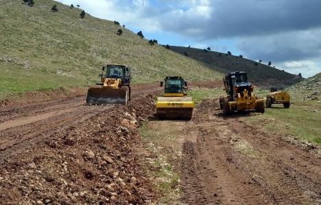 Antalya Söbüce Yayla Yolu asfaltlanıyor!