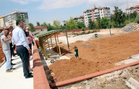 Çankaya'da aynı anda 7 park yapılıyor!
