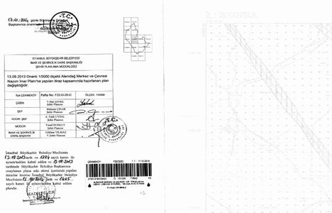 Çekmeköy Alemdağ 256 ada imar planı askıda!