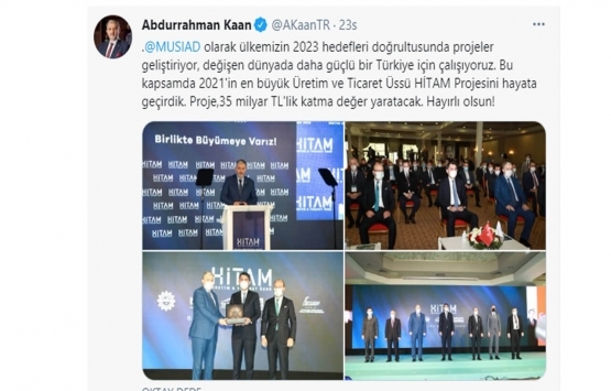 HİTAM Üretim ve Ticaret Üssü nün inşaatı başlıyor!