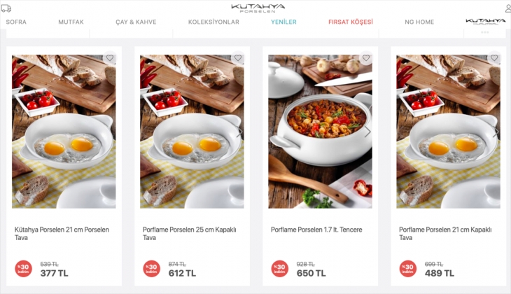 Kütahya Porselen’de ateşe dayanıklı ürünlerde yüde 40 indirim fırsatı! İşte 16 Eylül 2022 fiyat listesi