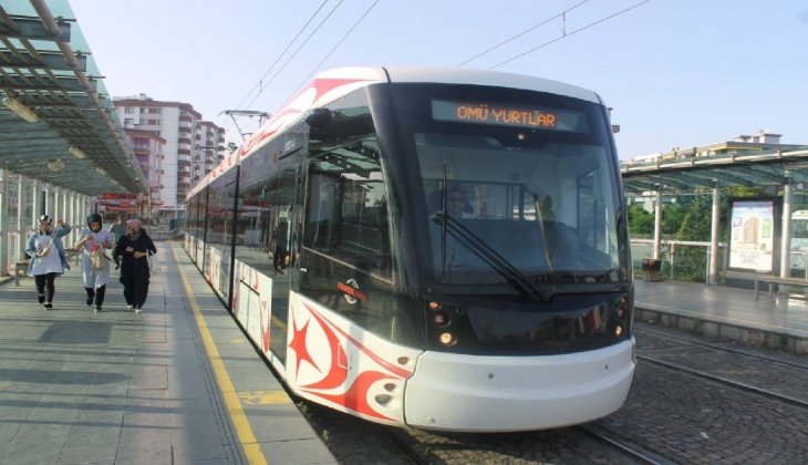 Ulaştırma ve Altyapı Bakanlığın'dan müjde! Bakanlık Samsun'a 10 tramvay alacağını duyurdu