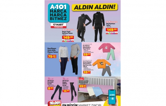 A101 17 Mart 2022 kataloğu! Bu fiyatlar kaçmaz!
