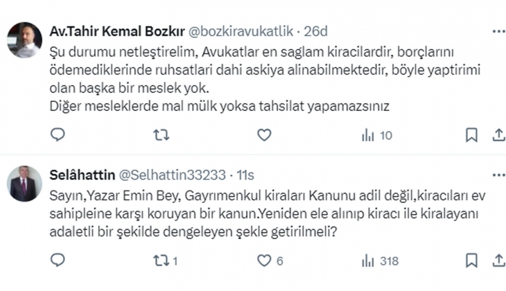 Gazeteci Emin Pazarcı dan kiracı çıkışı: Avukatlara ev kiralanmaz diyorlar, bunun meslekle ilgisi yok!