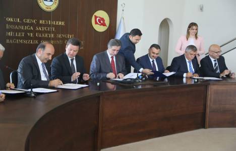 Erciyes Üniversitesi yeni hizmet binası için İstanbul Develiler Derneği ile protokol imzalandı!