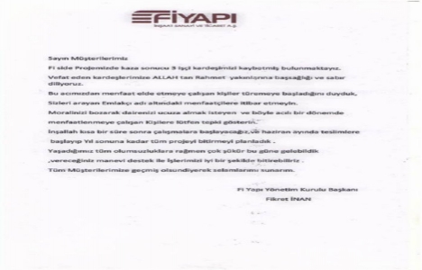 Fikret İnan dan asansör kazası açıklaması!