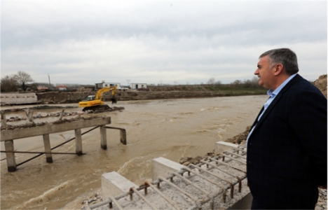 Çatalköprü Mahallesi’ndeki köprünün fore kazık işlemleri tamamlandı!