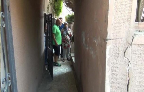 Üsküdar Sancaktepe metro hattı inşaatı evlere hasar veriyor!