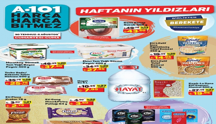 31 Temmuz 2022 A101 kataloğu! 31 Temmuz Pazar A101 kataloğu yayınlandı mı?