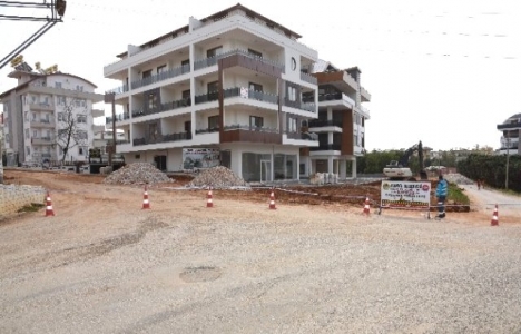 Alanya Avsallar'daki imar yolu açıldı!