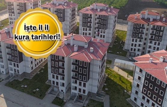 TOKİ 50 bin konut projesinde hak sahipleri belli oluyor!