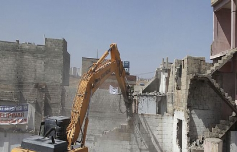 Gaziantep Kahvelipınar'daki yıkımlara hız verildi!