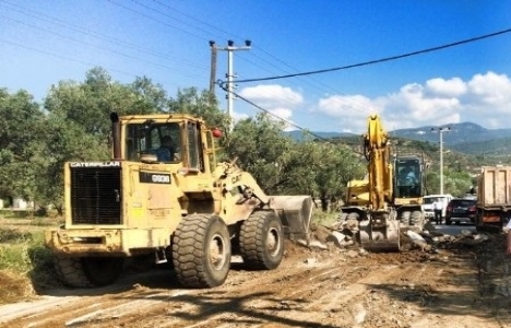 Balıkesir bölgesinde yol çalışmalarına başlandı!