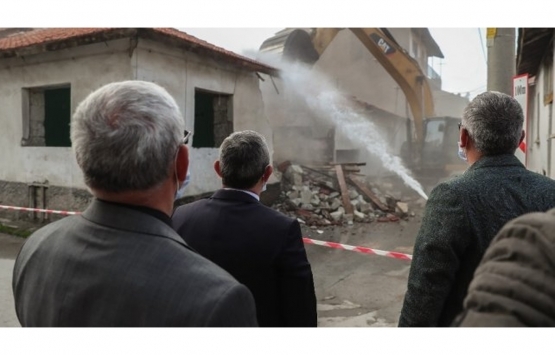 Kütahya Vefa Mahallesi'nde kentsel dönüşüm çalışmaları başladı! 