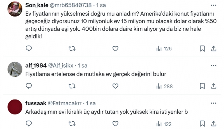 Tebernüş Kireçci konutta yeni teorileri yazdı: Kiralardaki yükselişin hız kesmesi, ev fiyatlarının artması gerekiyor!