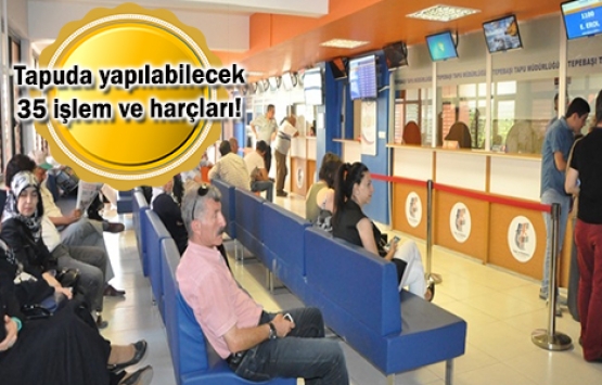 2019'da tapuda kimler ne kadar ödeyecek?