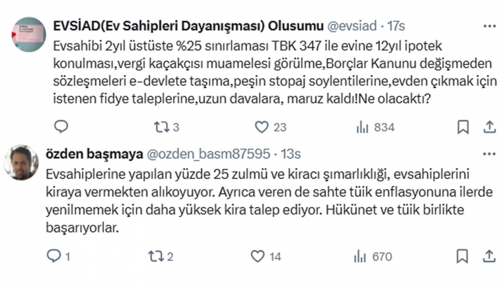 Kiralar son dönemde yine artıyor! Peki vatandaşlar ve ev sahipleri ne diyor?