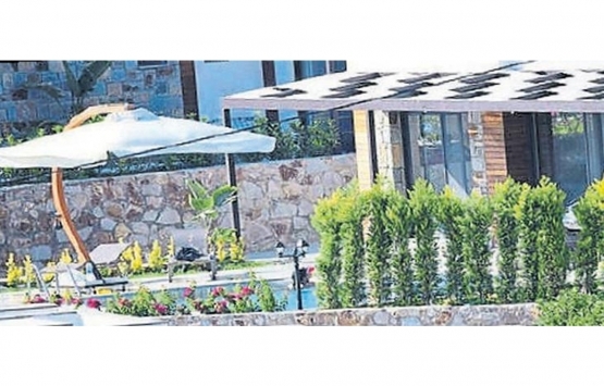 Fahriye Evcen ve Burak Özçivit Bodrum daki 6 milyon TL lik villalarını yeniledi!