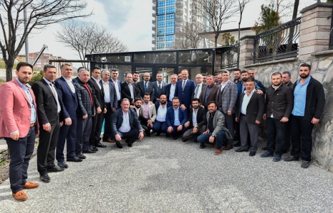 Mesut Akgül Mamaklı müteahhitlerle buluştu!