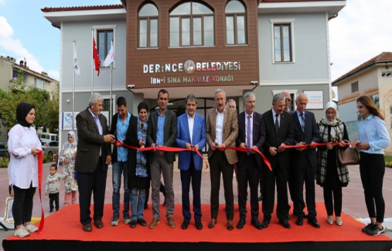 Derince İbni Sina Mahalle Konağı hizmete açıldı!
