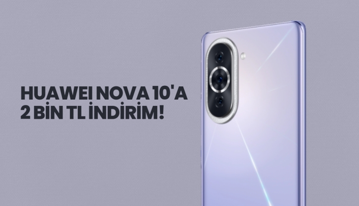 Huawei Nova 10 2 bin TL indirimle MediaMarkt'ta! 29 Kasım 2022 fiyat listesi...
