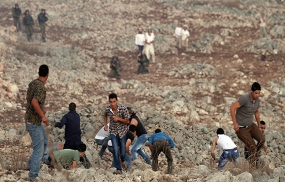 Yahudi yerleşimciler, Batı Şeria'da Filistinlilerin arazisine el koydu!