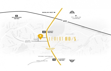 Alsar Gayrimenkul Levent No 5 Offices nerede?