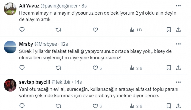 Ekonomistten son çeyrek uyarısı: Yıl sonuna kadar konut ve otomobil almayın!