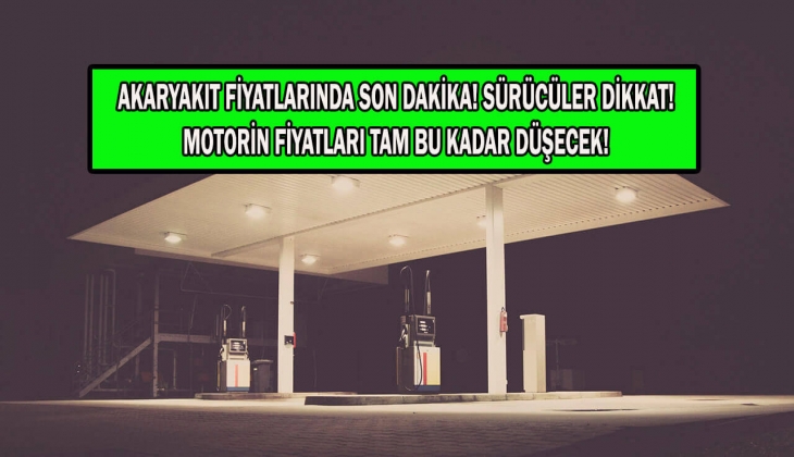 Motorine bu gece yarısı indirim geliyor! Sürücülere Mayıs'ın ilk müjdesi geldi! Şimdi bu rakamlara bakın!