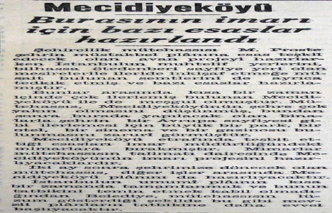 1937 yılında Prost, Mecidiyeköy ün imar planını hazırlayacak!
