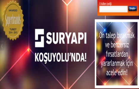 Sur Yapı Koşuyolu projesi için ön talep topluyor!