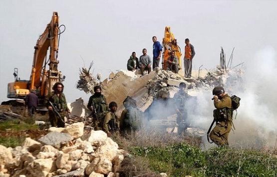 Batı Şeria ruhsatsız ev yıkımı