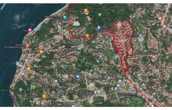 Beykoz HMB Villaları nda 27 milyon TL ye icradan satılık tripleks villa!
